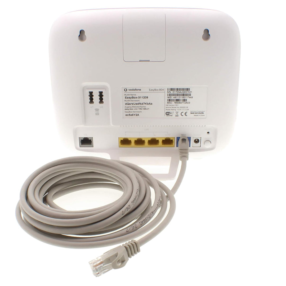 3,0m Netzwerkkabel, Ethernet, Lan & Patchkabel für maximale Internet Geschwindigkeit & verbindet all