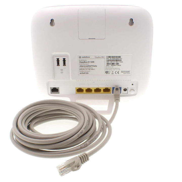 3,0m Netzwerkkabel, Ethernet, Lan & Patchkabel für maximale Internet Geschwindigkeit & verbindet all