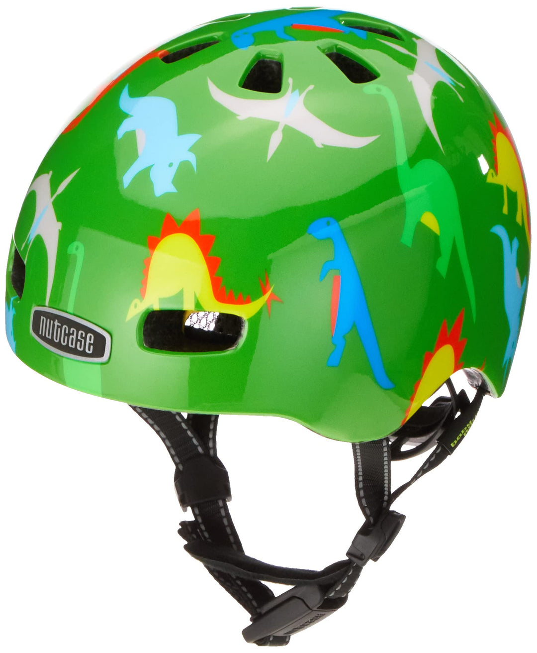 Nutcase Baby Nutty-Dyno Mite Unisex-Helm, Mehrfarbig, XXS