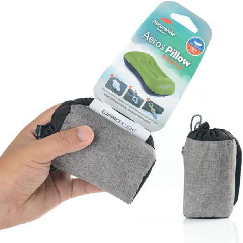 Naturehike Leichtes TPU Aeros aufblasbares Kissen mit Neuer Düse blau, Blau