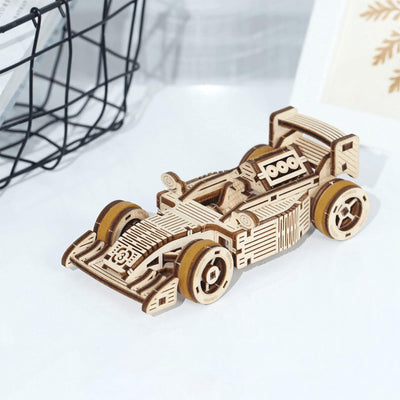 3D Holzpuzzle T902 Auto - Holzpuzzles für Erwachsene - DIY Mechanische Modellbau-Kits Holzbasteln De