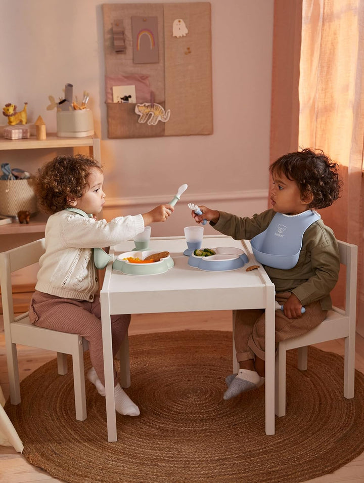 BabyBjörn Kindergeschirr, 8-teilig, Blassgrün, Blassgrün