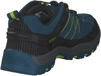 CMP Jungen Kids Rigel Low Shoes Wp Trekking-& Wanderhalbschuhe 30 EU Deep Lake Acido, 30 EU Deep Lak