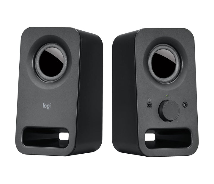 Logitech Z150 PC-Lautsprecher, Stereo Sound, 2 Lautsprecher, 6 Watt Spitzenleistung, 3,5 mm Eingang,