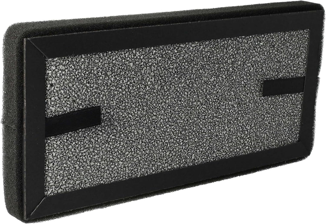 vhbw 2x Aktivkohlefilter Ersatz für Baren B-H04 für Luftreiniger - Luftfilter Schwarz Anthrazit-Grau