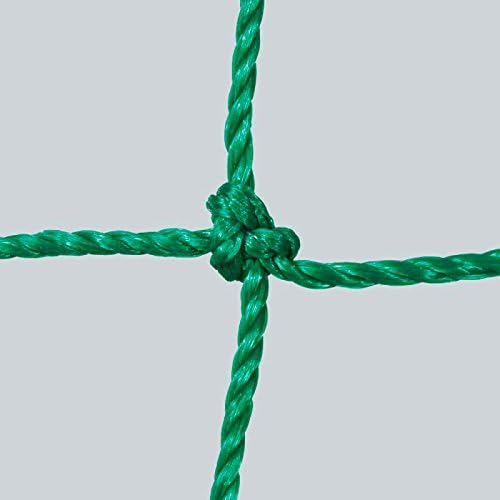Handballtornetz Handball Fussball Kleinfeld Tornetz 3,10 x 2,10 m Tiefe Oben 0,80 / unten 1,00 m, PE