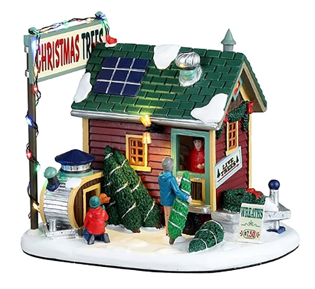 Lemax 25901 Vail Village beleuchtetes Gebäude: Kleiner Hausbaum