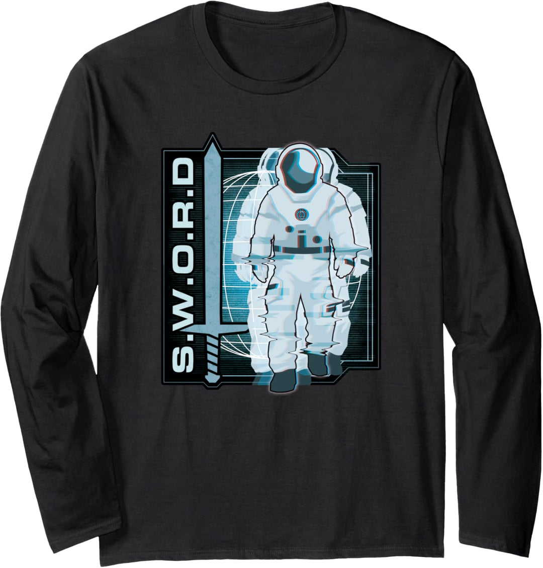 Marvel WandaVision S.W.O.R.D. Space Suit Langarmshirt