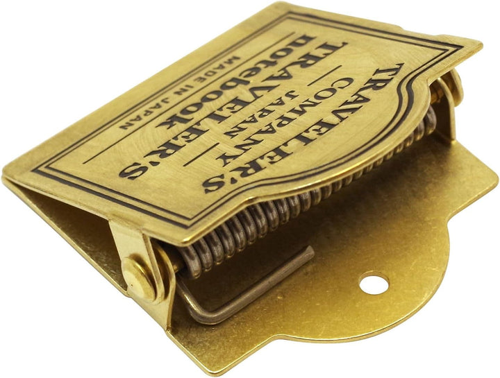 Brass Clip TRC Logo - Refill 030 für Traveler's Notebook Regular und Passport Size TRC Logo Muster,