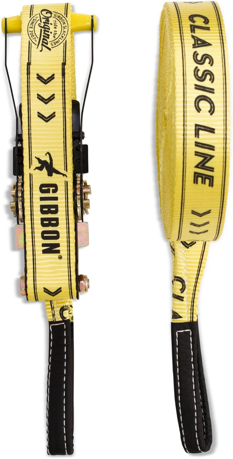Gibbon Slacklines CLASSIC, gelb,25