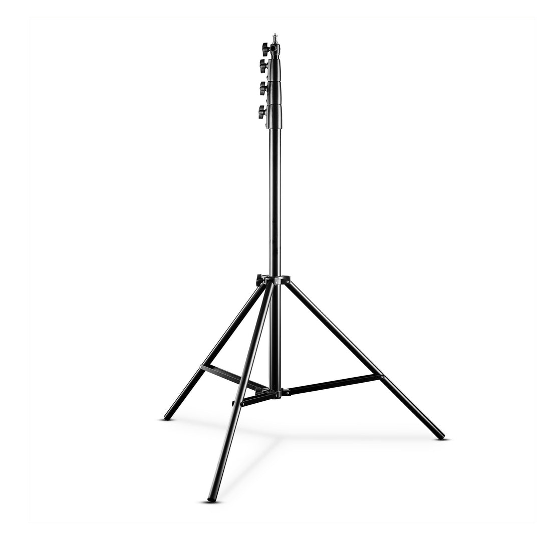 Walimex pro AIR 380 Deluxe Lampenstativ 380cm - Lichtstativ mit Luftfederung, Höhe max 380cm, 15 kg