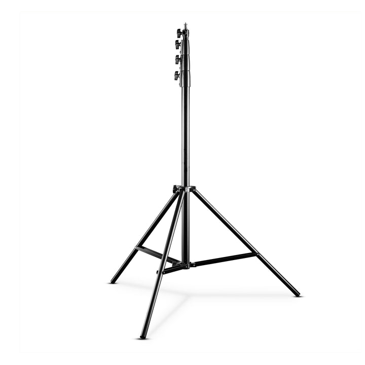 Walimex pro AIR 380 Deluxe Lampenstativ 380cm - Lichtstativ mit Luftfederung, Höhe max 380cm, 15 kg