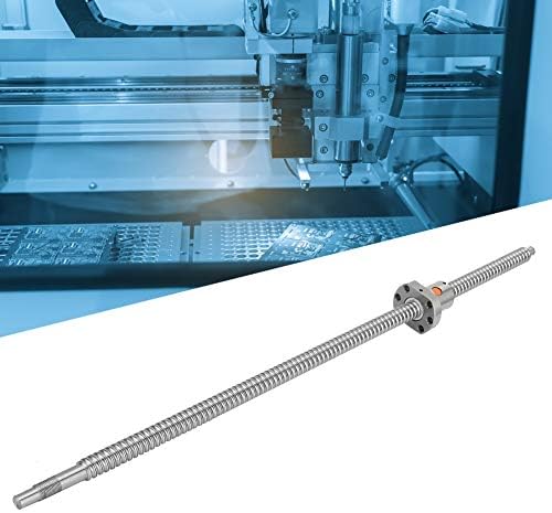 SFU1605 Gewindespindel 600 mm Edelstahl Kugelumlaufspindel mit BK12 / BF12 Unterstützung und 6,35 x