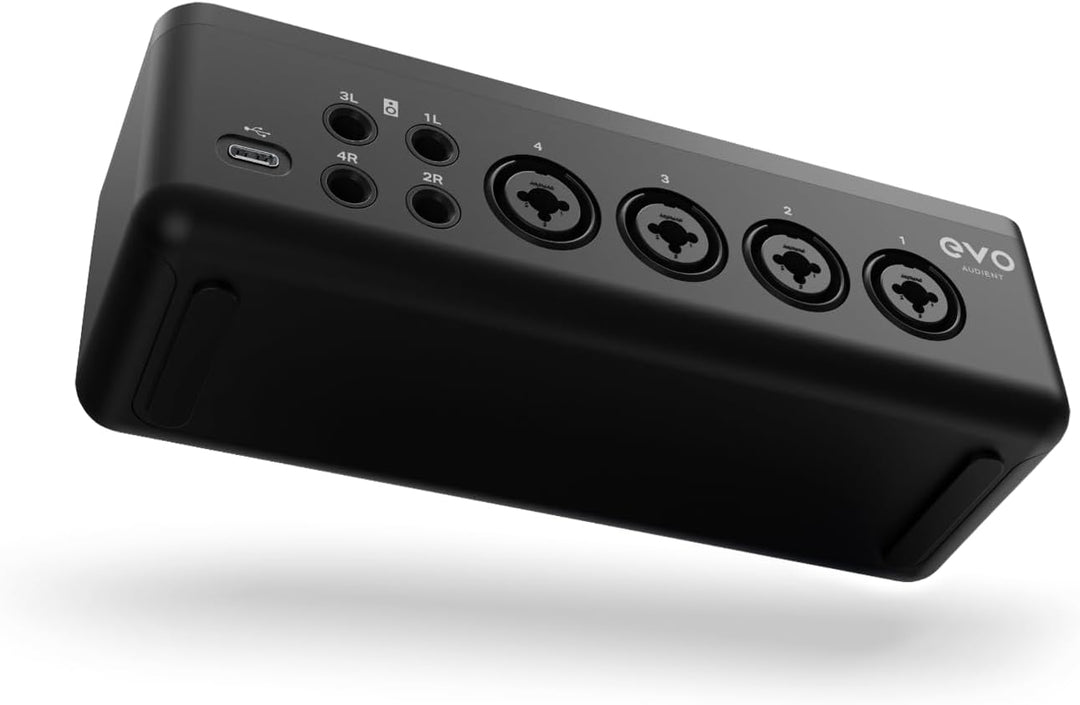 EVO 8 USB Audio Interface externe Soundkarte für Musikproduktionen (4 in / 4 out, Smartgain, Smart T
