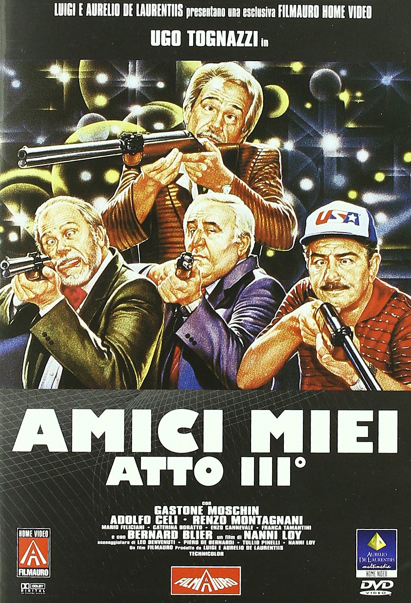 Amici miei - La trilogia [3 DVDs] [IT Import], DVD