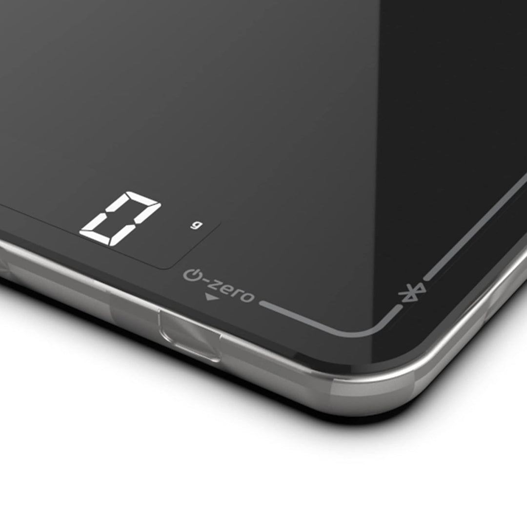 Salter 1193 BKDRUP Pro Bluetooth-Küchenwaage, Verbindung zur Salter Cook App, ultraflache Glasplattf