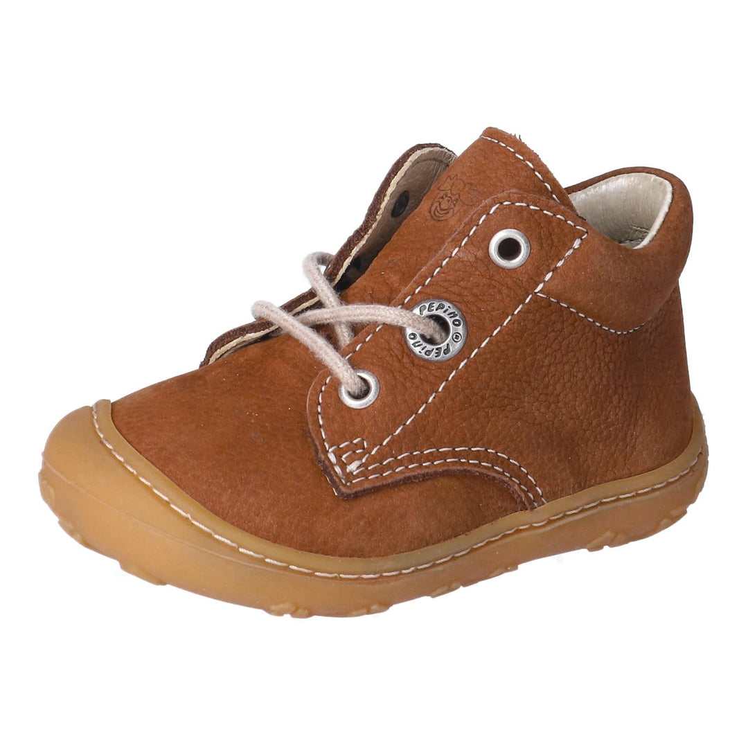 RICOSTA Baby Lauflernschuhe - Jungen Cory braun 18 EU Weit, 18 EU Weit