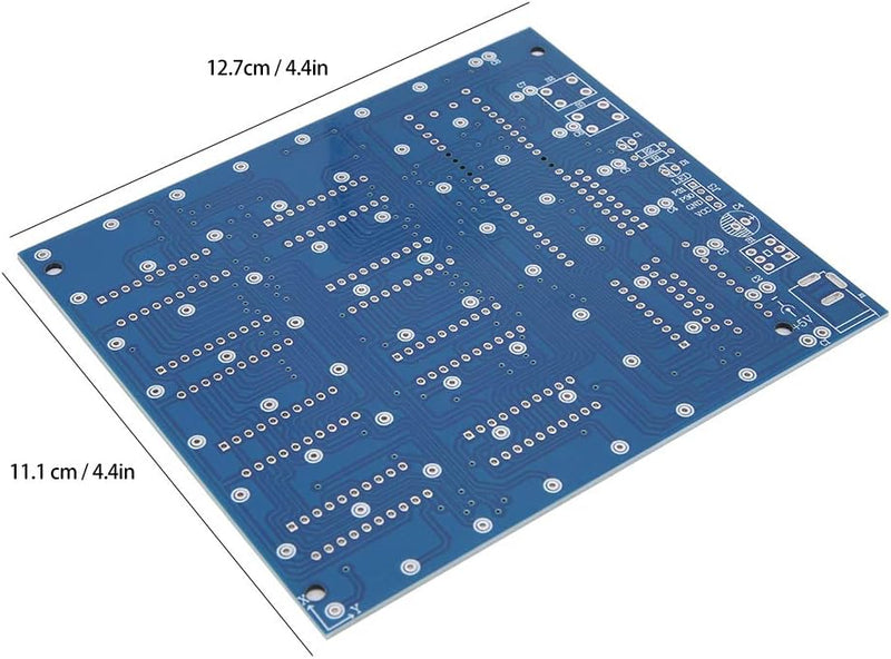 3D LED Würfel Lichtwürfel Bausatz 8x8x8 Cm LED Lichtgruppenwürfel Bausatz Leuchtwürfel für Kinder/Ju