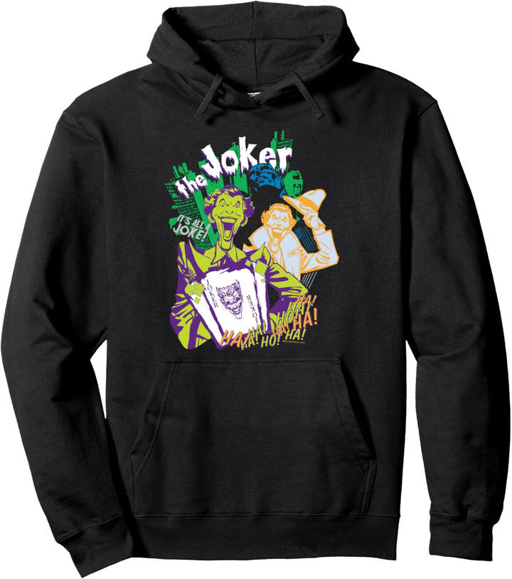 Batman the Joker All a Joke Pullover Hoodie