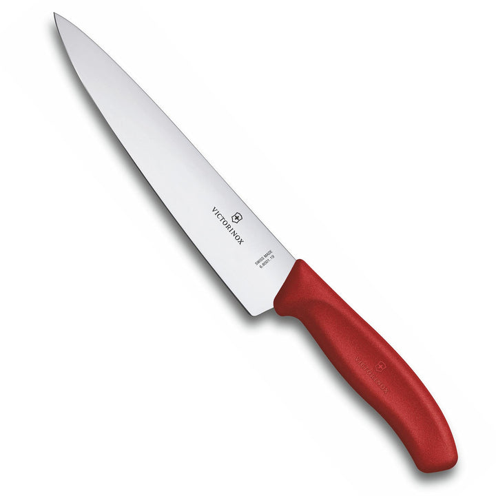 Victorinox Swiss Classic, Profi Tranchiermesser, Extra Scharfe Klinge, gerader Schliff, 19 cm, Kunst