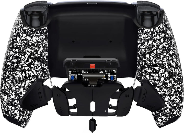 eXtremeRate Programmierbar RISE4 Remap Kit für ps5 Controller BDM-010/020,Remap Board&Rückplate Gehä