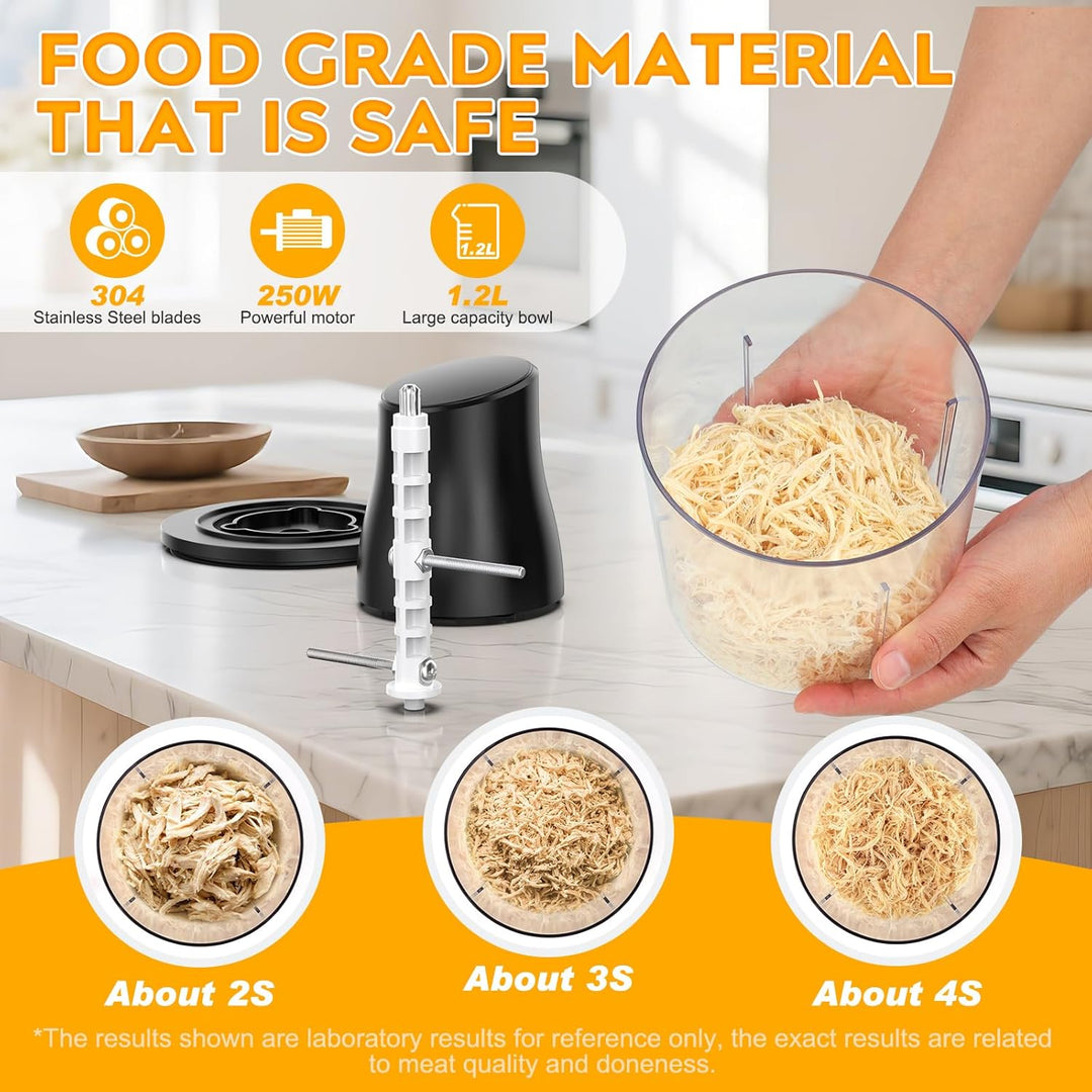 250W Multizerkleinerer Hackfleisch Zerkleinerer Chicken Shredder Elektrisch Zerkleinerer Küche Werkz