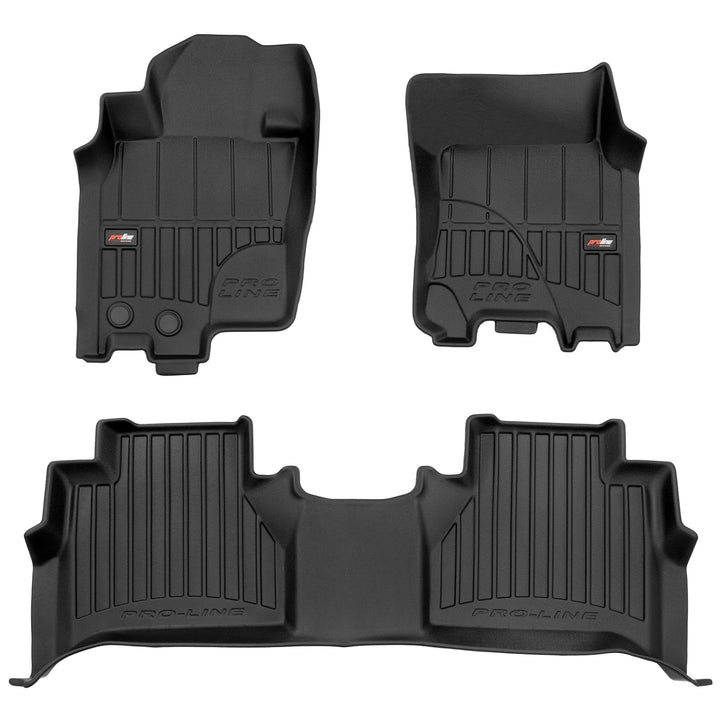M MOTOS Gummimatten Auto Fussmatte passt für Nissan Navara IV 2014-2022 Verbessern Sie Ihren Reiseko
