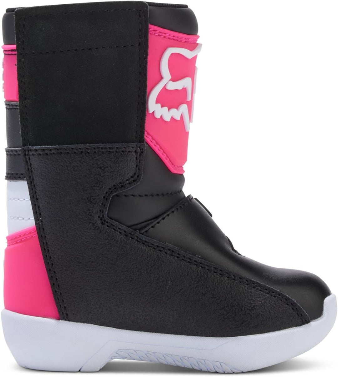 Fox Racing Unisex Kinder Comp Motocross-Stiefel 12 US Little Kid Schwarz Rosa, 12 US Little Kid Schw