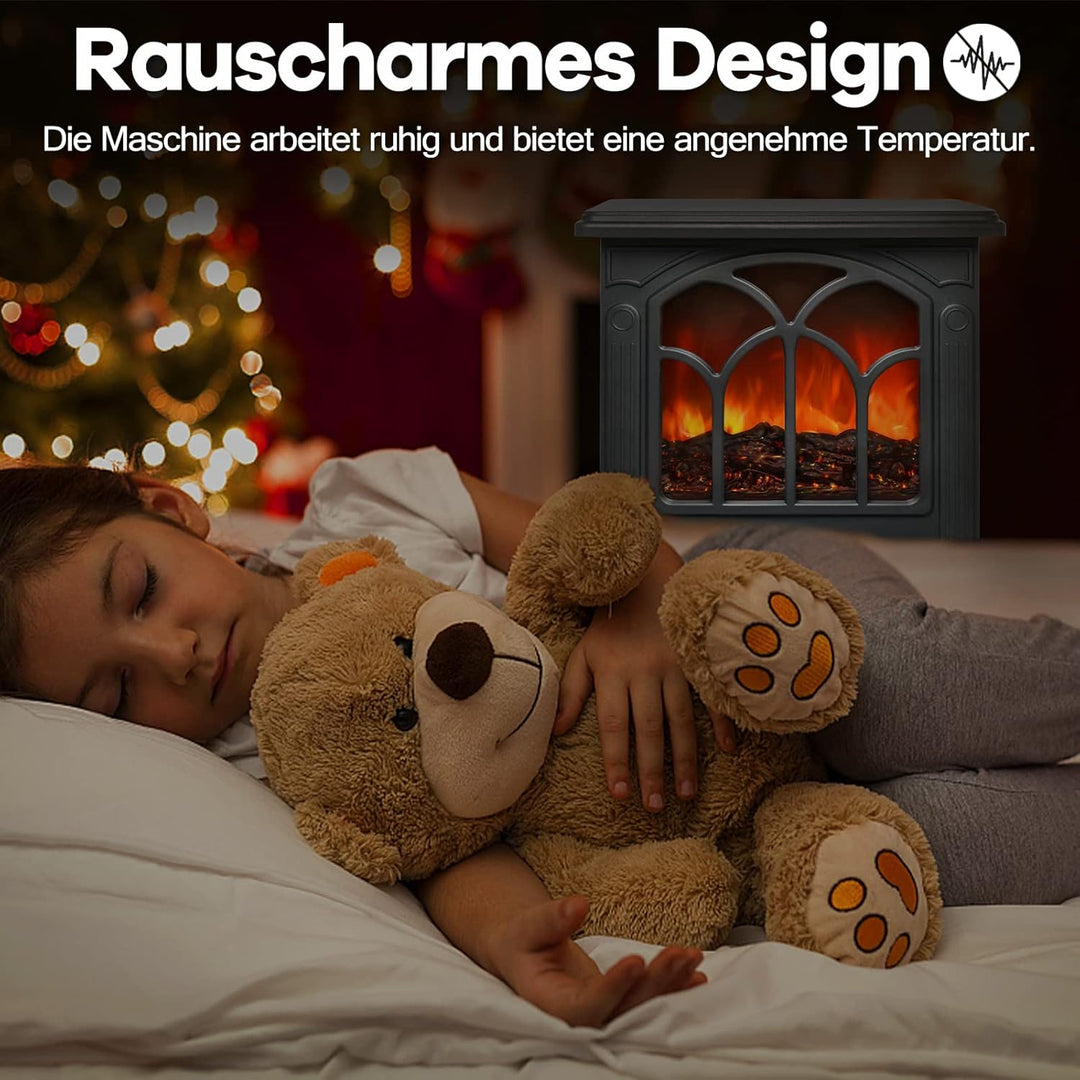 ACXIN Elektro Kamin Elektrischer, Heizung, Flammeneffekt Heizer, Kaminofen, Heizgerät Ofen, Lebensec
