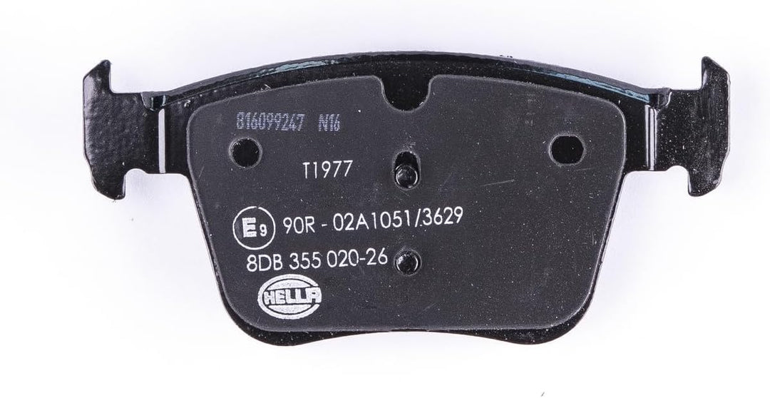 HELLA PAGID 8DB 355 020-261 Bremsbelagsatz - T1977 - Dicke/Stärke: 16.4mm - Bremssystem: Teves - nic