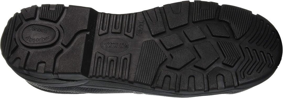 Portwest Steelite Kumo Sicherheitsschuh S3, Grösse: 49, Farbe: Schwarz, FW43BKR49 49 EU Schwarz, 49