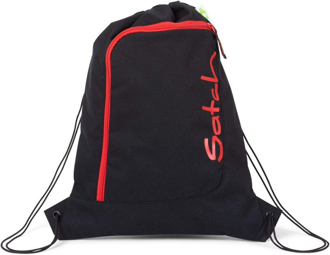 Satch Match Schulrucksack Set 3tlg. inkl. Schlamperbox und Sportbeutel Fire Phantom, Fire Phantom