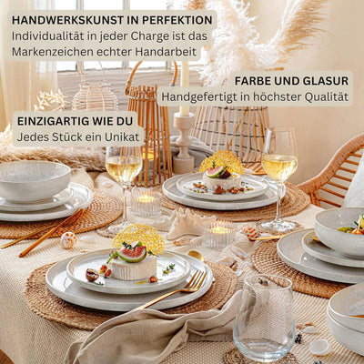 Sänger | Espresso Tassen Set Korfu 4 tlg, Espresso- & Mokkatassen 4 Personen, Espressotassen Steingu