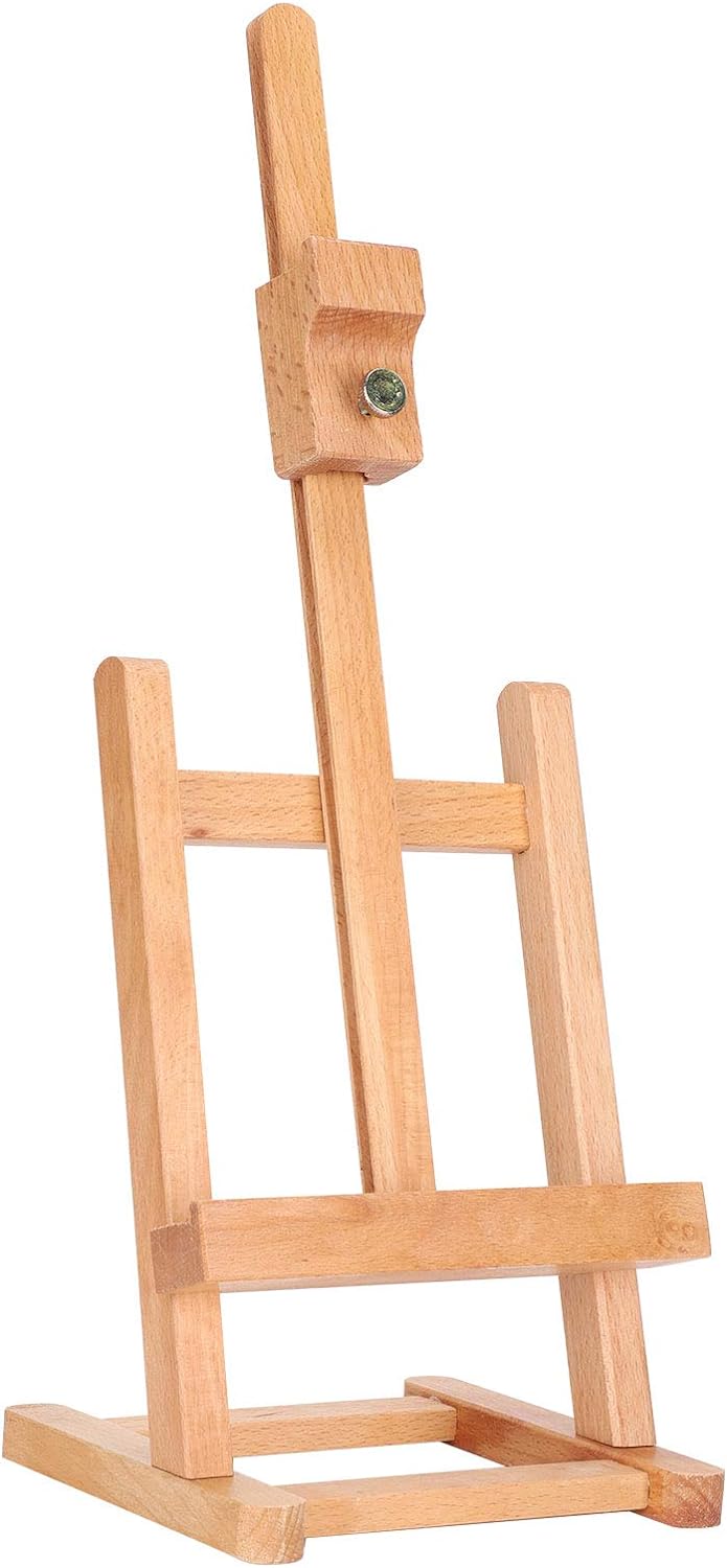 Holz Staffelei, Kleine Künstler Verstellbare Buche Desktop Malerei Display Halter Tisch Staffelei fü