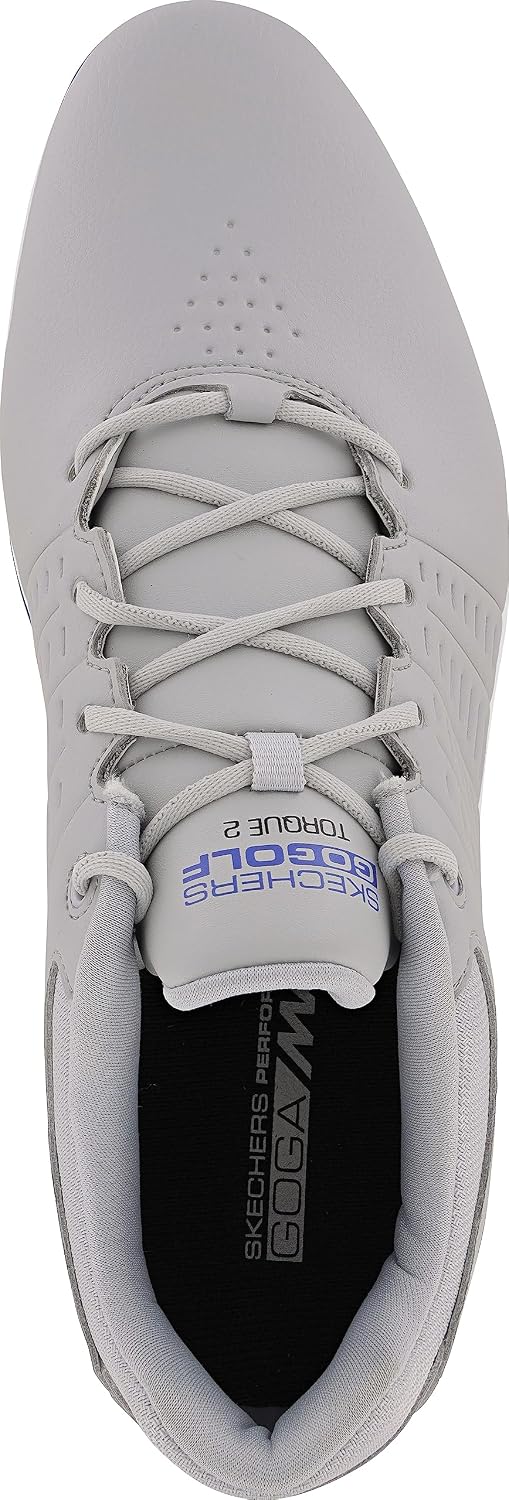Skechers Herren Go Golf Torque Sneaker 40 EU Gray Blue Sole, 40 EU Graublaue Sohle