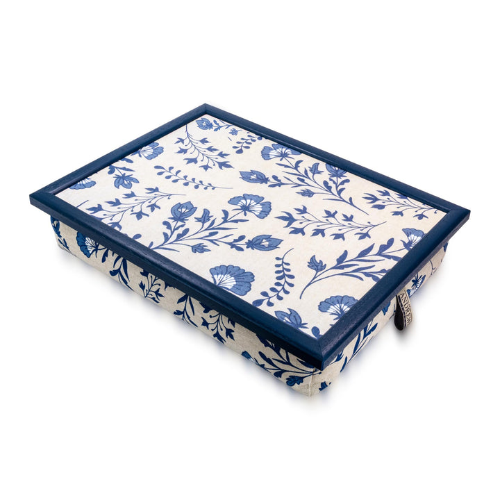 Knietablett mit Kissen Azure Meadow – für Laptop, Lesen &amp; Sofa, Azure Meadow
