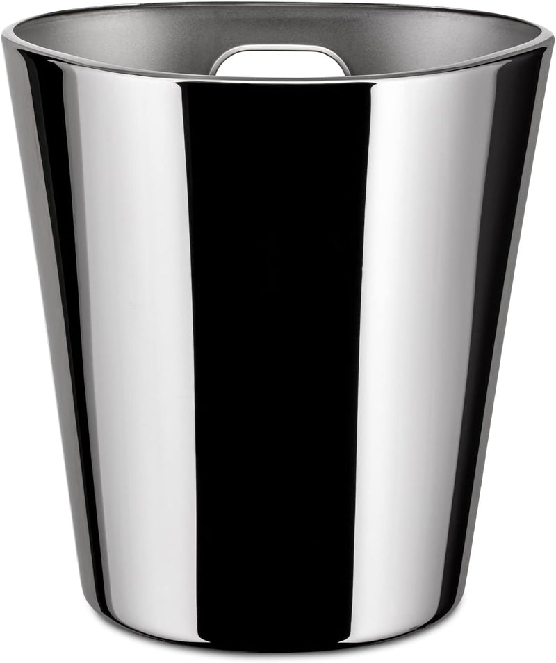 Alessi Bolly JM21 - Design Flaschenkühler aus Edelstahl, Glänzendpoliert, Edelstahl