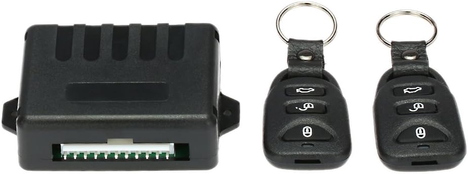 Shkalacar Universal Car Türschloss,Keyless Entry System,Fern-Zentralsteuerung,Verschluss-Kit mit Sta