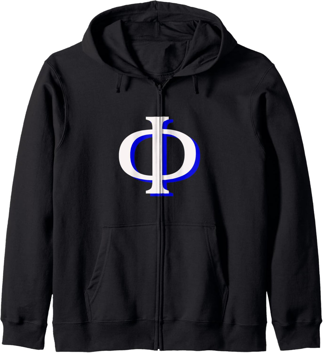 Griechisches Phi Goldene Regel Kapuzenjacke