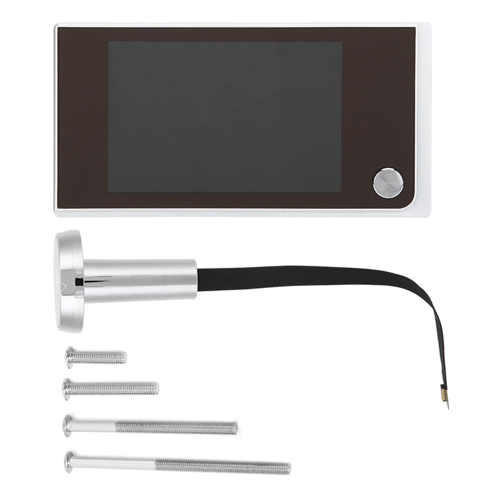MAGT Türspion Kamera Guckloch Kamera Elektronischer Türspion Tür-Eye, 3,5" Digital LCD 120 Grad Guck