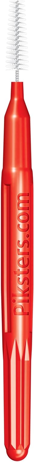 Pikster Interdental Brushes (40 Pack, Size 4 (Red)) 40 Pack Size 4 (Red), 40 Pack Size 4 (Red)