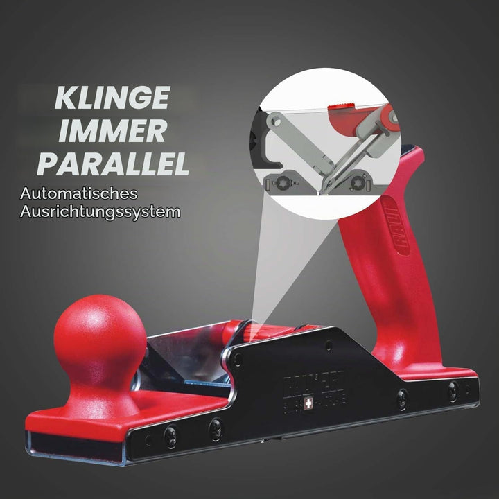 RALI 260 Monobloc Handholzhobel für Holzbearbeitung | Kein Schärfen erforderlich and Extrem einfache
