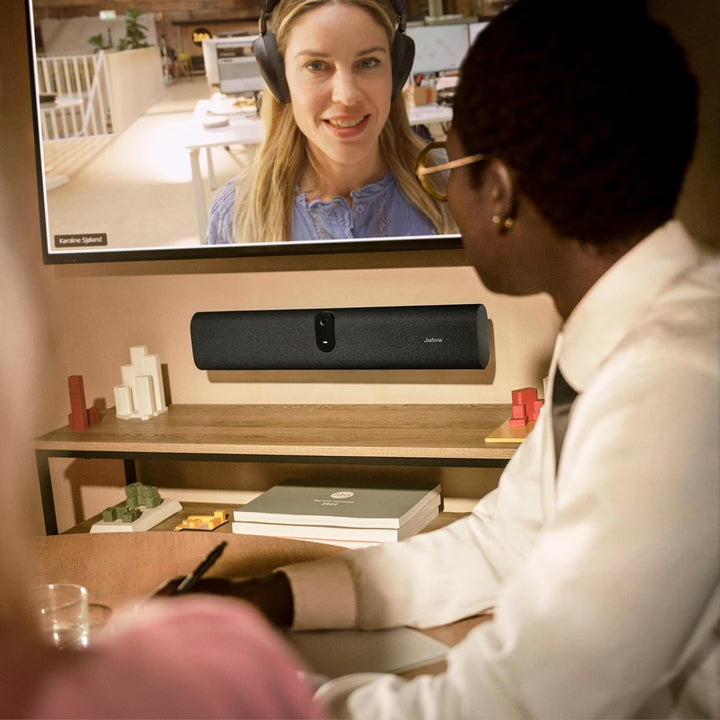 Jabra PanaCast U30 All-in-One USB Videobar, 120° Weitwinkel-Kamera, 6-Mikrofone, 1-Lautsprecher, KI-
