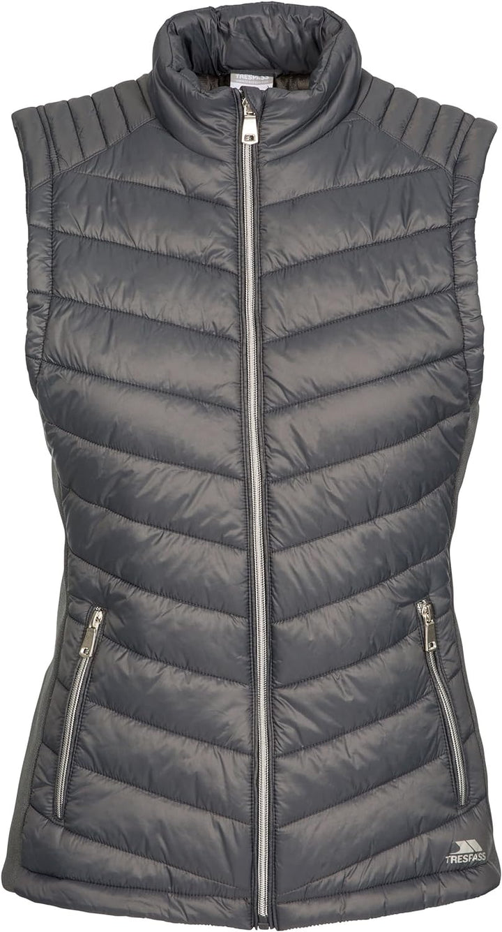 Trespass Damen Elanora-Female Padded Gilet Weste XL Kohle, XL Kohle