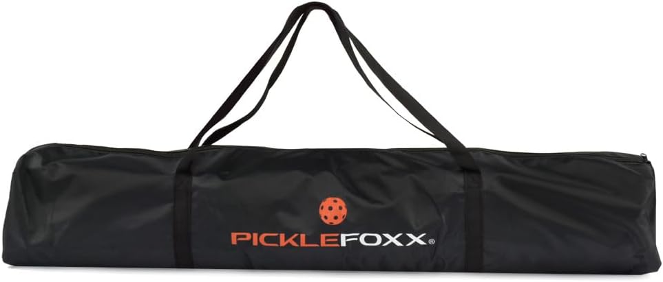 PICKLEFOXX Pickleball Set Netz mit Balltasche und Bodenmarkierung