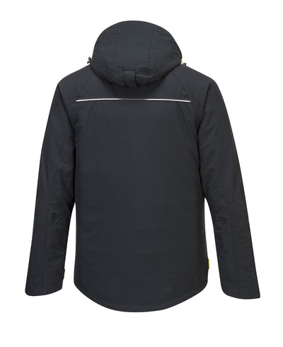 Portwest DX4 Winter Jacke für Männer, Farbe: Schwarz, Grösse: L, DX460BKRL L Schwarz, L Schwarz