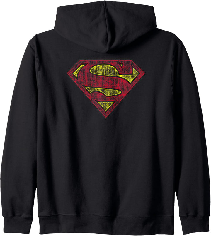 Superman Tattered Shield Kapuzenjacke