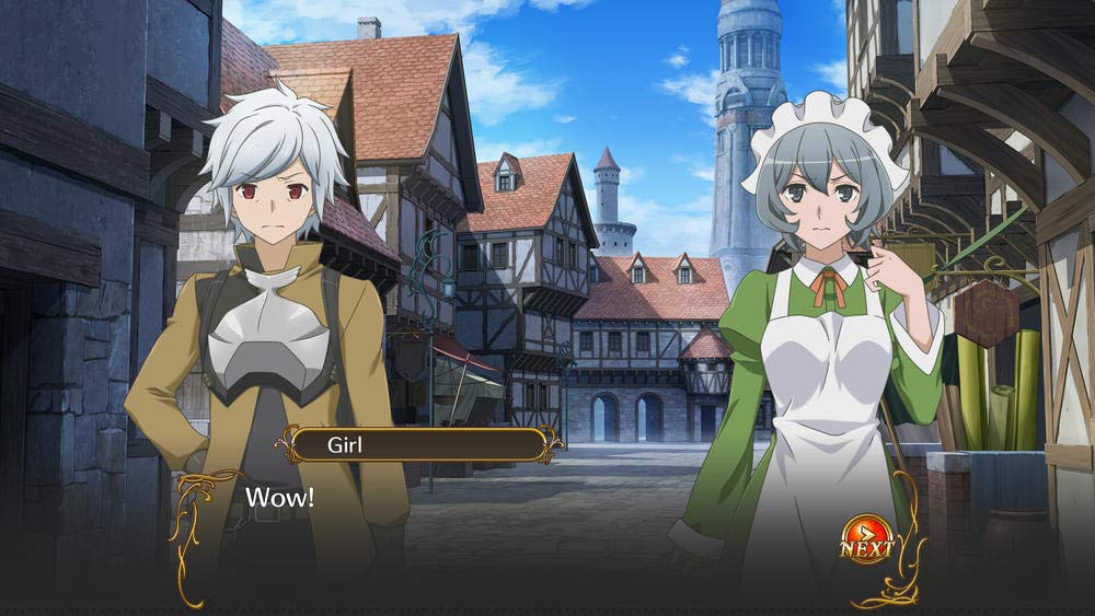 is it Wrong to Try to Pick up Girls in a Dungeon ? Infinite Combate