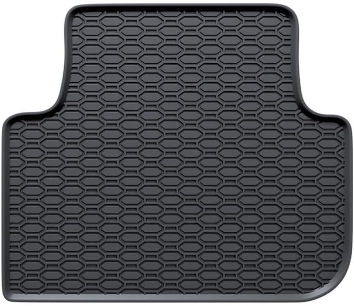 Mossa - Gummifussmatten Auto kompatibel mit Cupra Leon eTSI MHEV Sportstourer (2020- ) schwarz Gummi