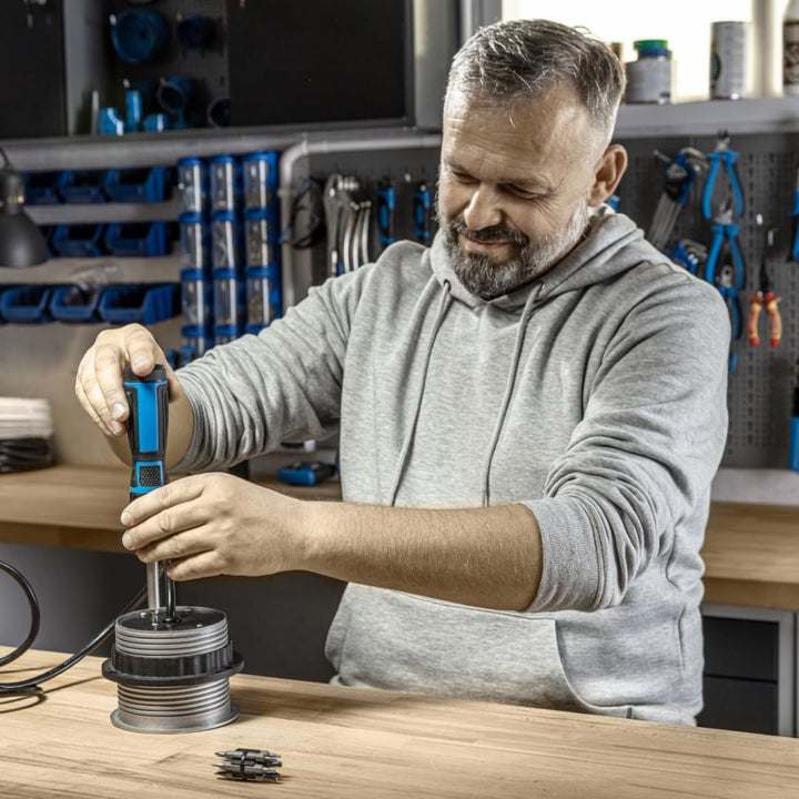 kwb Werkzeug-Koffer inkl. Schrauber-Bits, 42-teilig, gefüllt, robust und hochwertig & Högert Technik
